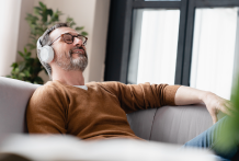 relajación con música
