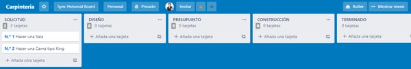 Paso 2 para implementar Kanban usando Trello 2