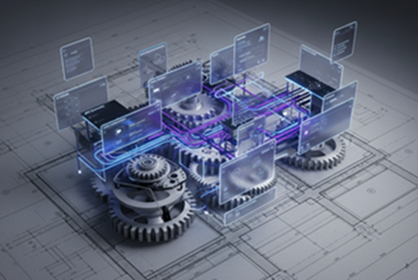 Conceptual diagram of a modular mortgage architecture